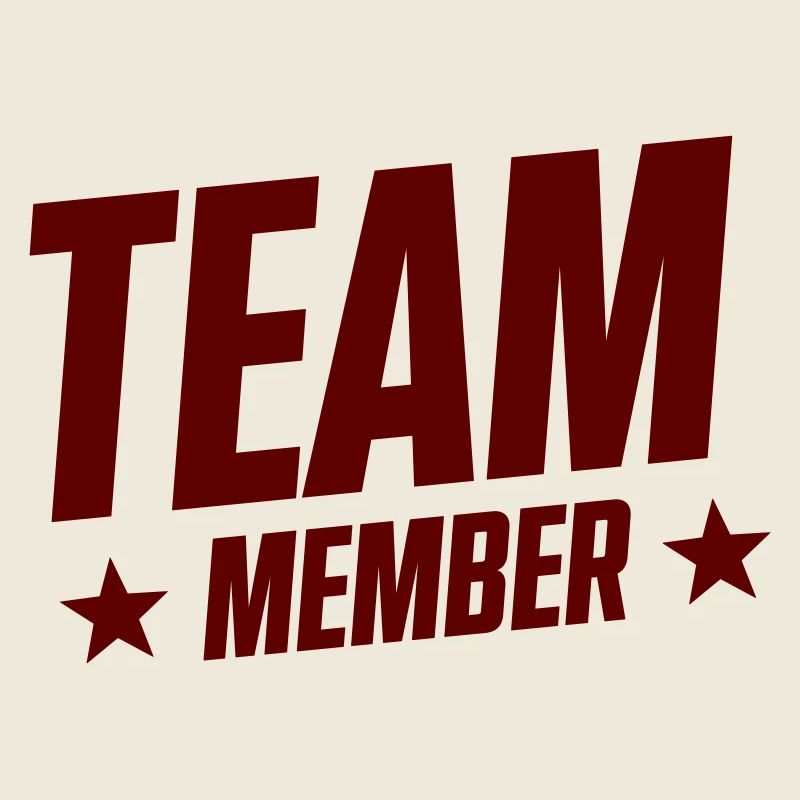 Team Member Emblem with Stars
