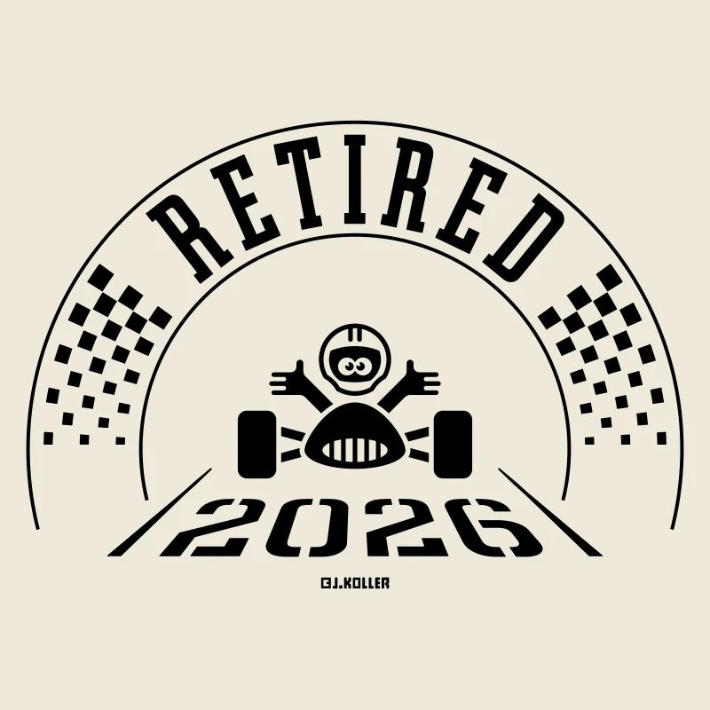 Retired 2026 (Retiree / Retirement Entry / Black)