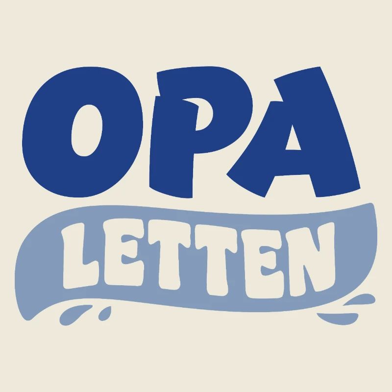 Opa Letten Badeschlappen