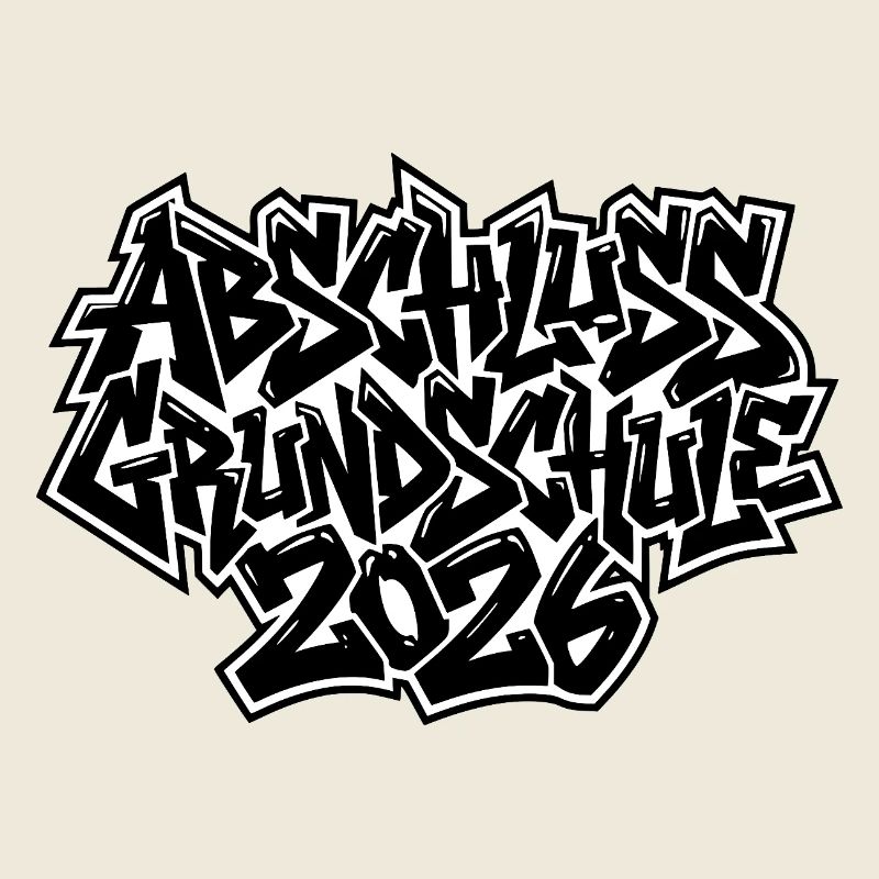 Abschluss 2026 Grundschule Graffiti