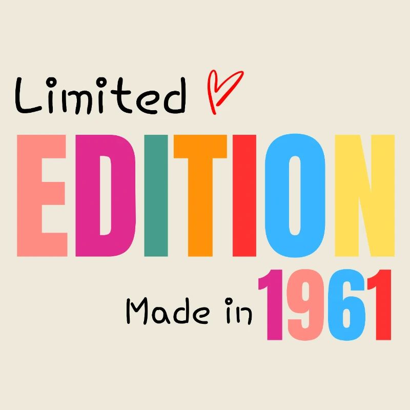 Limited edition Made in 1961