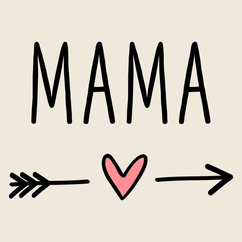 Mama Herz Pfeil Liebe Muttertag Geschenk