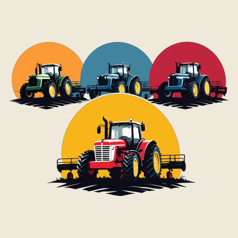 Farmer Tractor