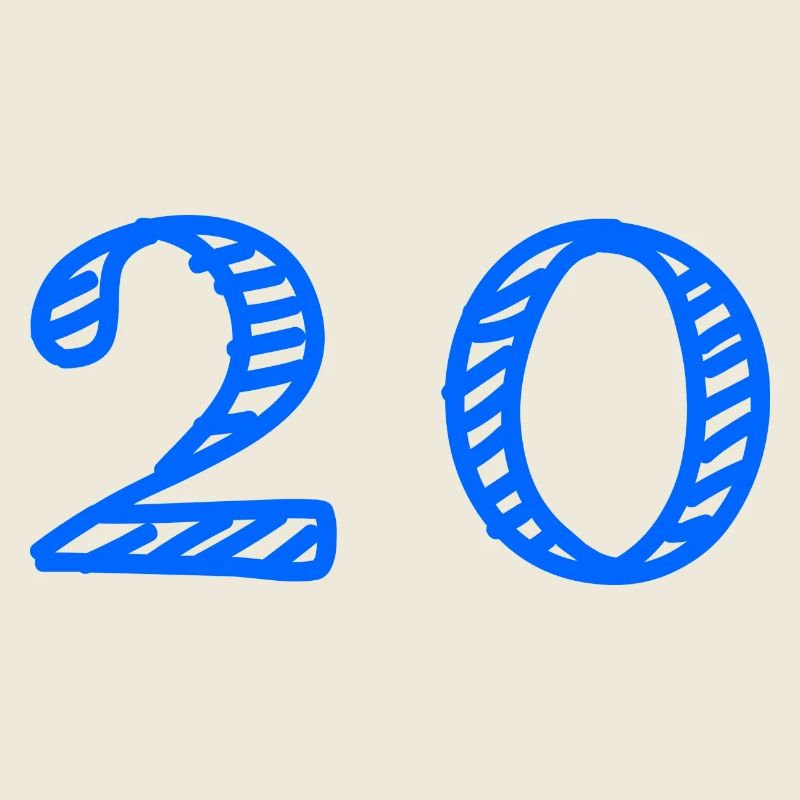 20. 20 ANS. 20e ANNIVERSAIRE. ANNIVERSAIRE 20 ANS.