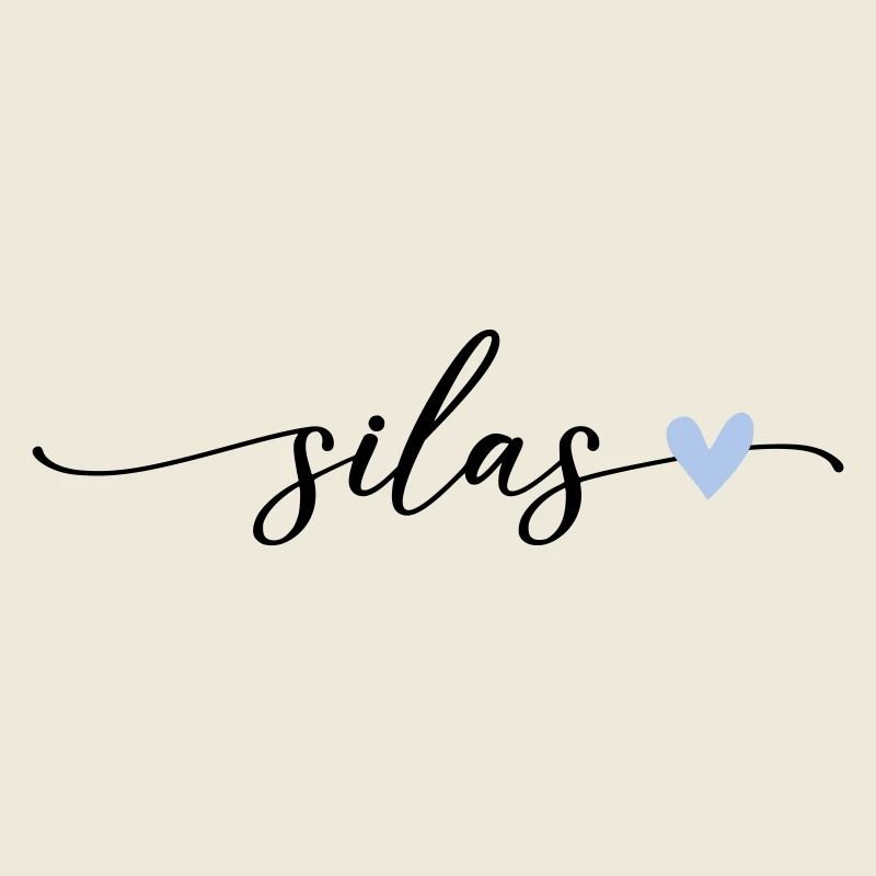 Silas Name Calligraphy Font