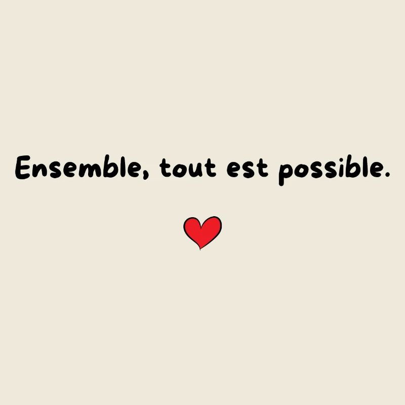 Together everything is possible - family gift idea