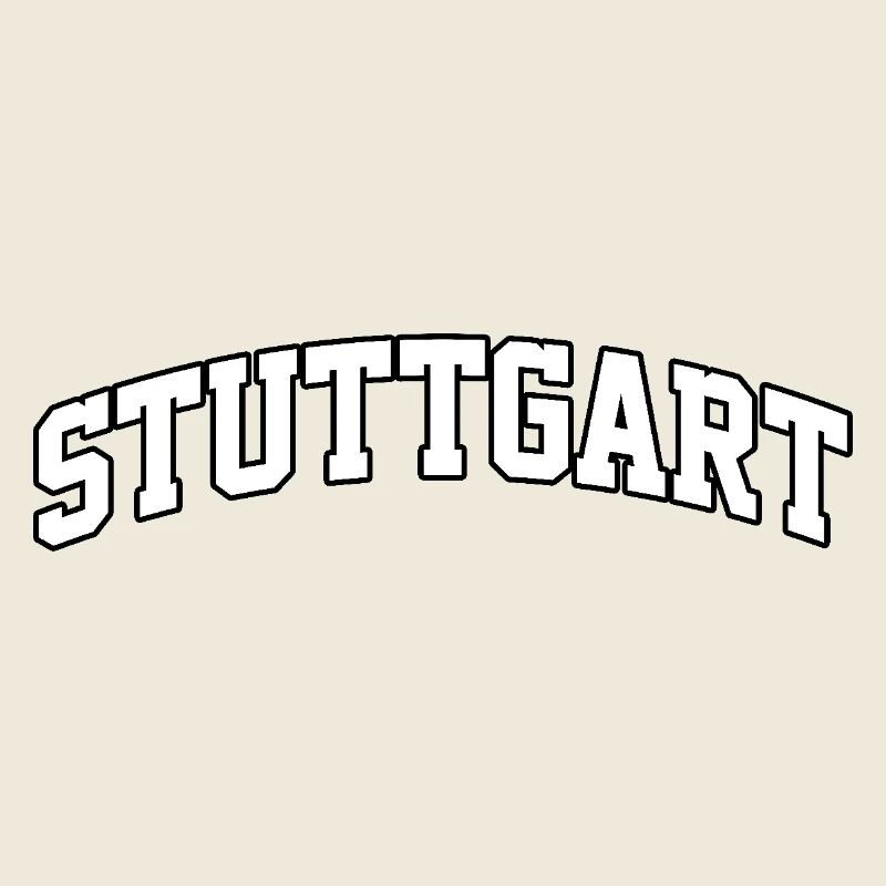 Logo Stuttgart : Design collégial au style moderne