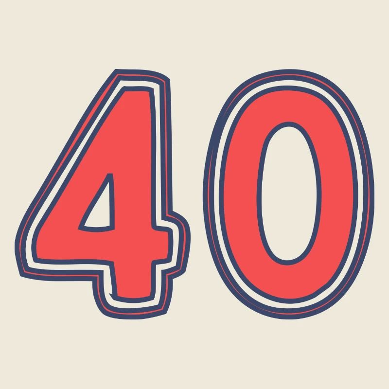 40. 40 ANS. 40e ANNIVERSAIRE. ANNIVERSAIRE 40 ANS.