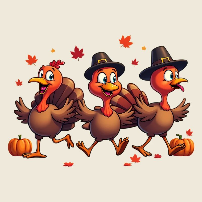 Bébé dinde de Thanksgiving