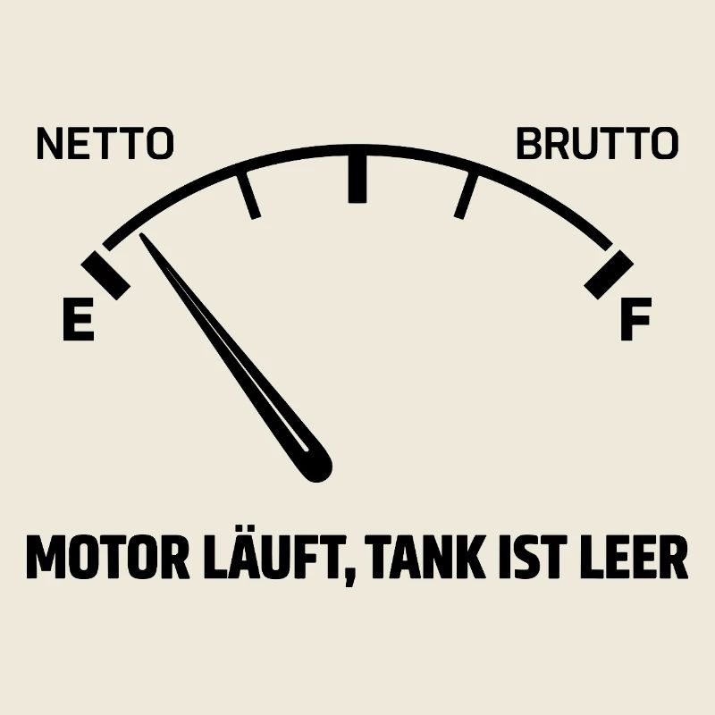 Engine runs tank empty