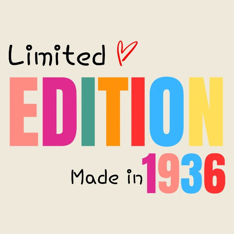 Limited edition Made in 1936