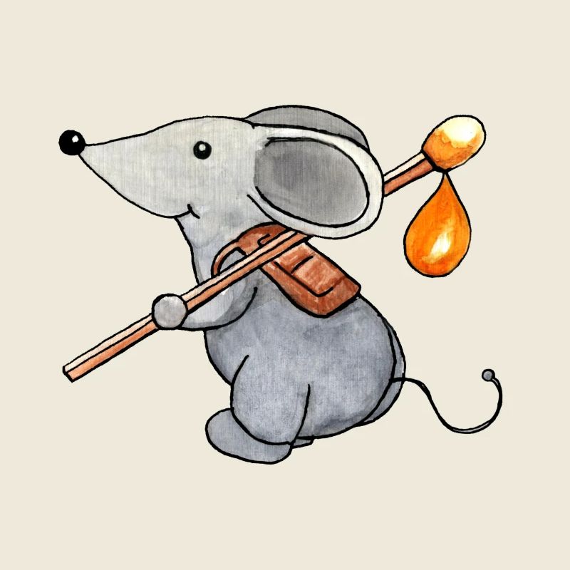 Maus auf Wanderschaft