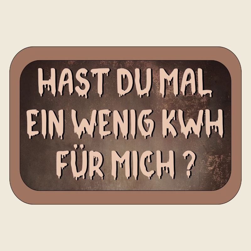 STROM KOSTEN - ENERGIE SPRÜCHE