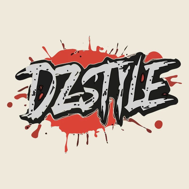 DZ Style Urbain - Graffiti Éclaboussure