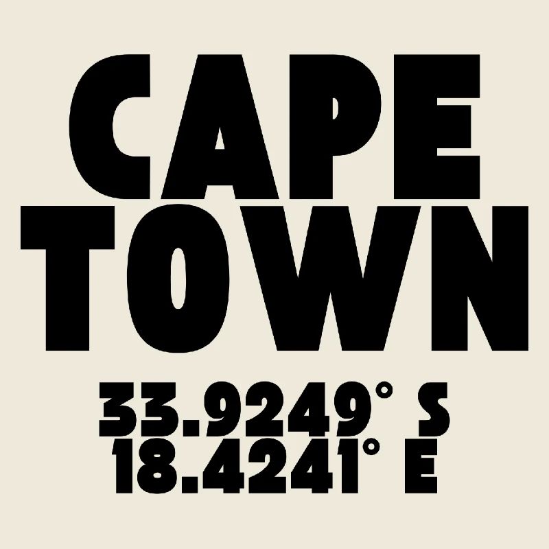 Cape Town Cape Town - Design with Coordinates