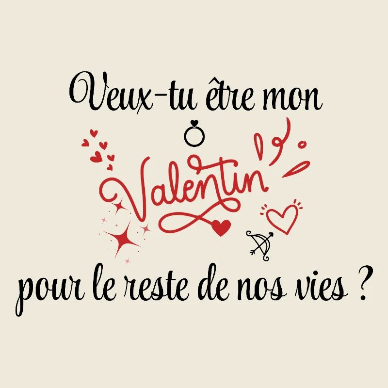 Demande en mariage, Saint-Valentin, Romantique