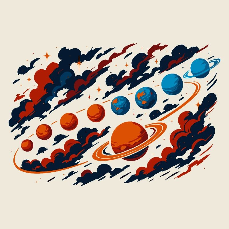 Planets Solar System Universe Fun Astronomical