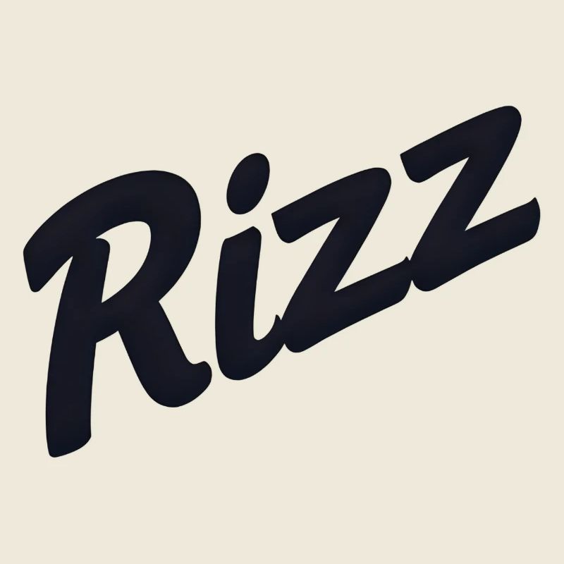 Rizz Neon Script