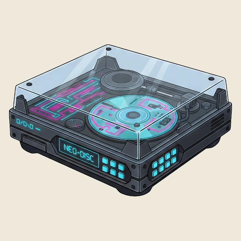 Futuristic Turntable Cool Modern Design