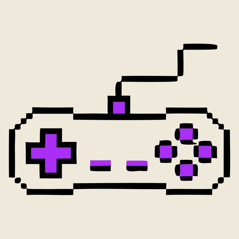Retro Gamepad Controller Gamer