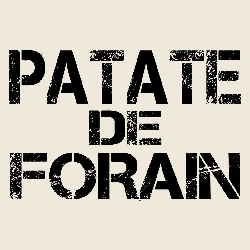 Patate forain noir