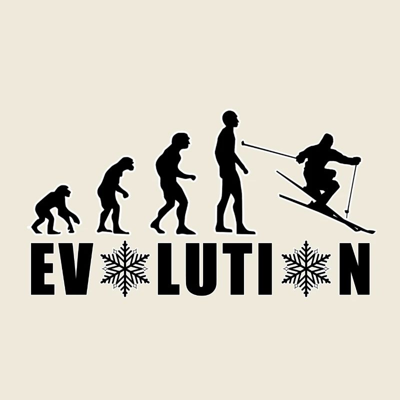 EVOLUTION Ski Winter Geschenk Weihnachtsgeschenk