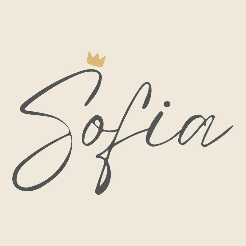 Prinzessin Sofia Kronenhemd – Name mit Buchstabe S