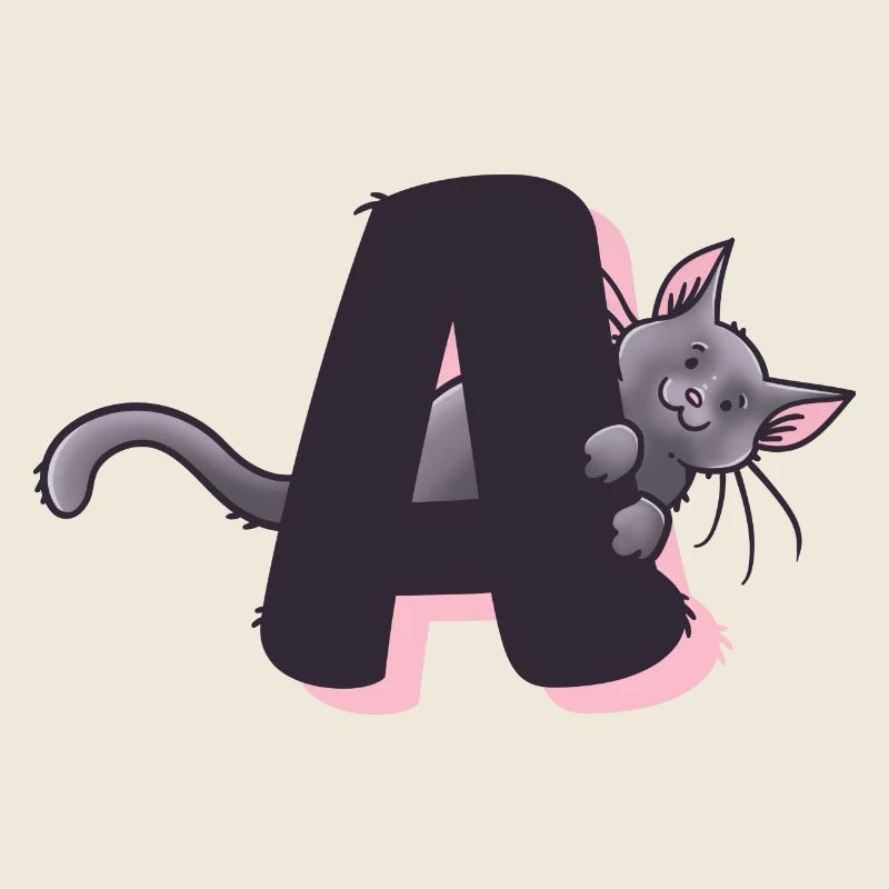 Cat Letter A