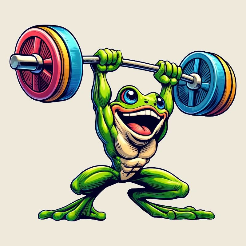 Frog Toad Dumbbell Workout