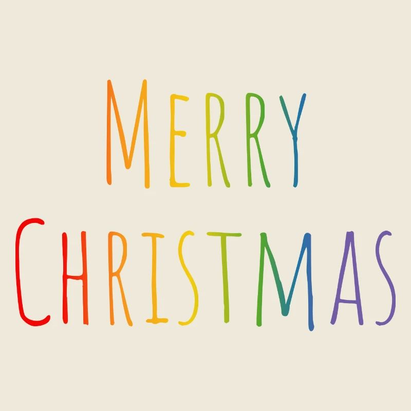 Merry Christmas regenbogen