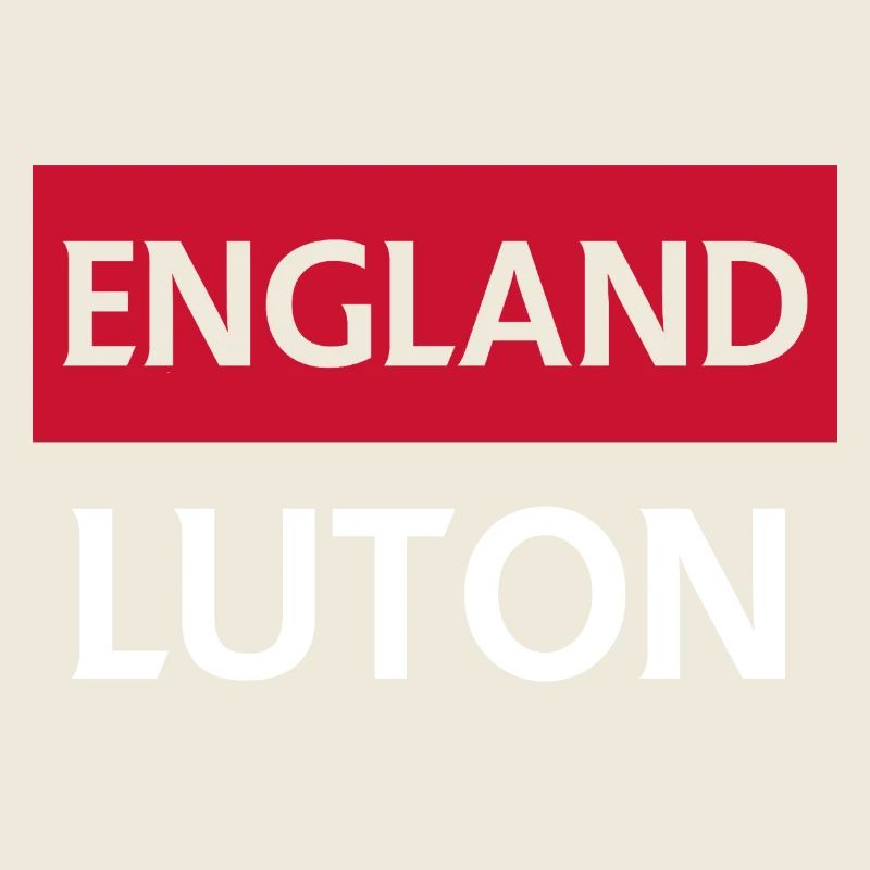 Englisch Luton Gefühle T-Shirt