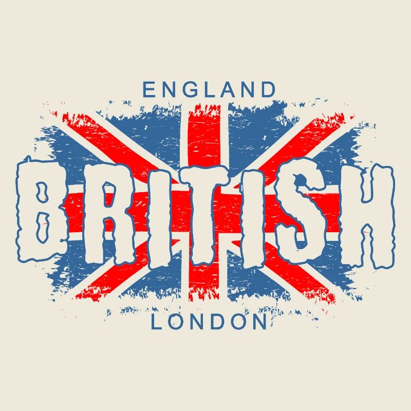 Conception graphique du drapeau britannique de l'Angleterre