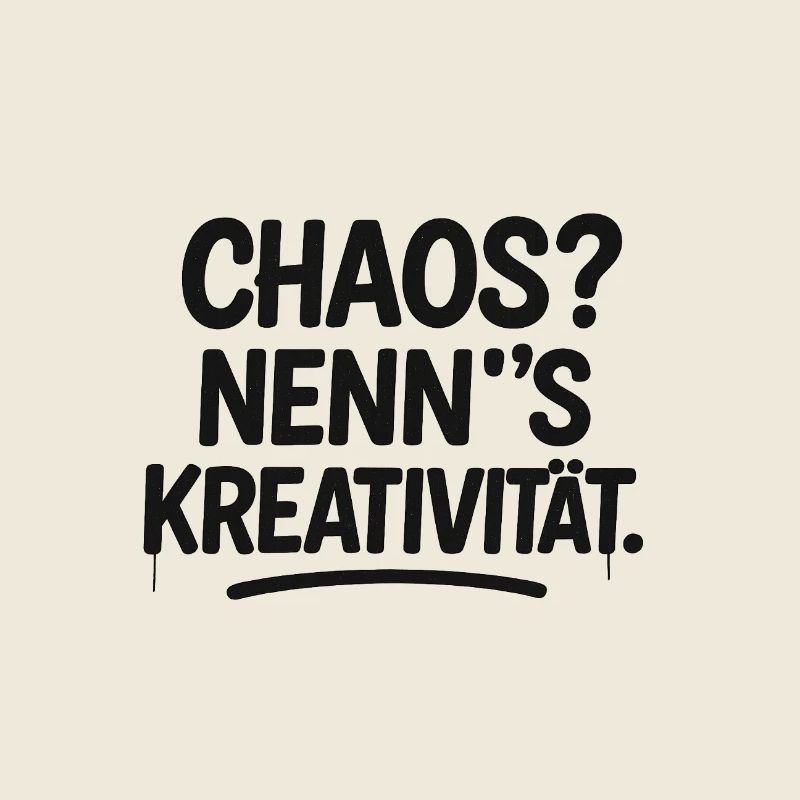 Chaos or creativity