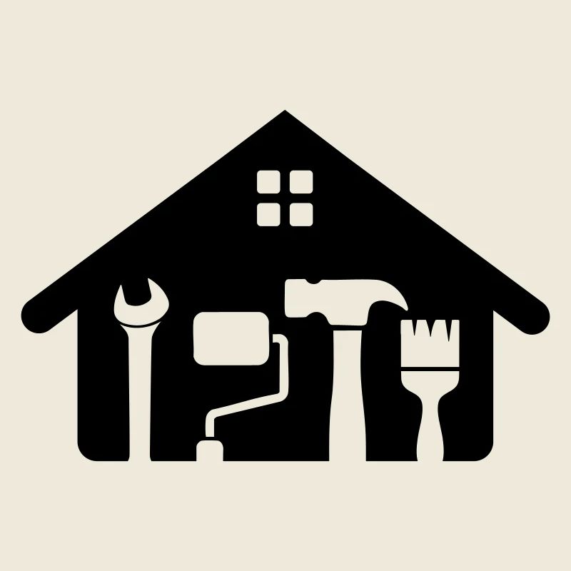 Home & Craft Logo – Hammer Key Paint Roller