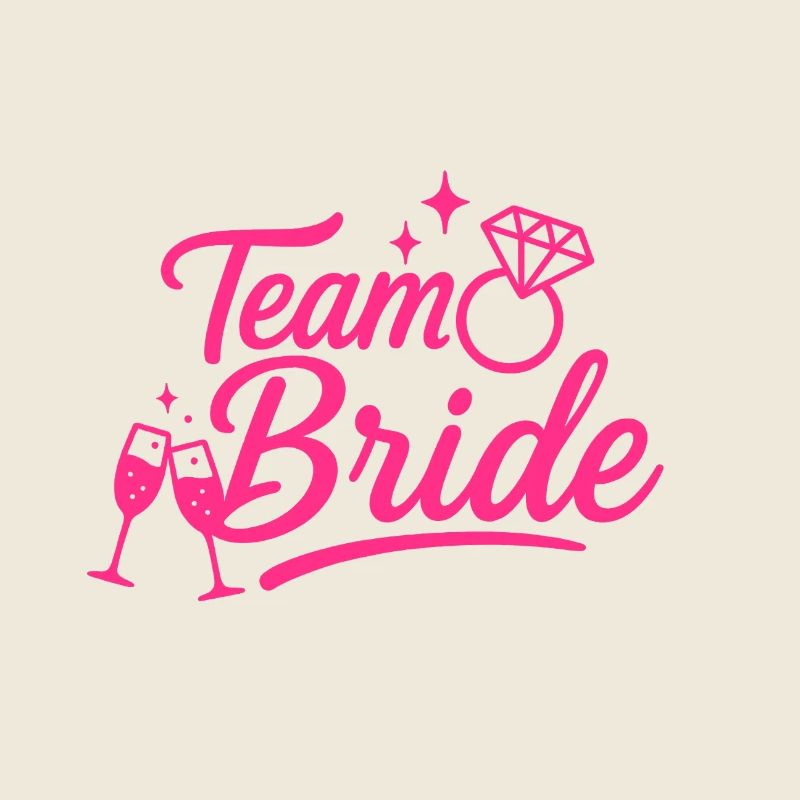 Team Bride Pink Diamond