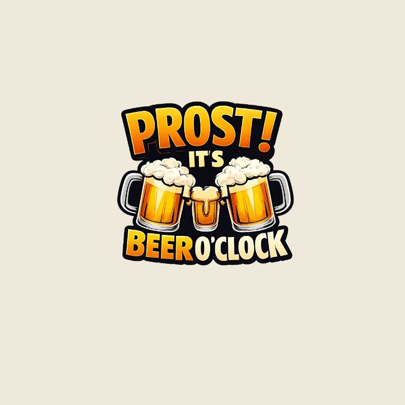 Prost It's Beer O'Clock