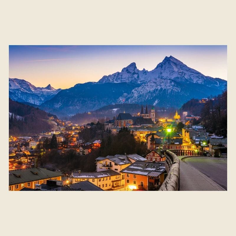 Berchtesgaden mit Watzmann