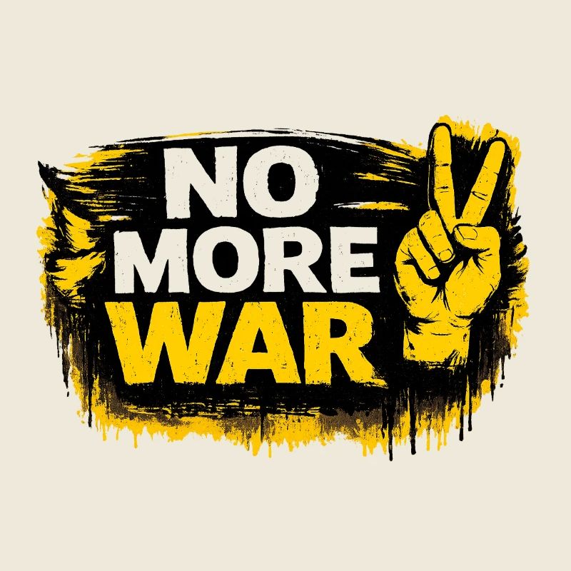 War No More – Sticker Peace & Humanity