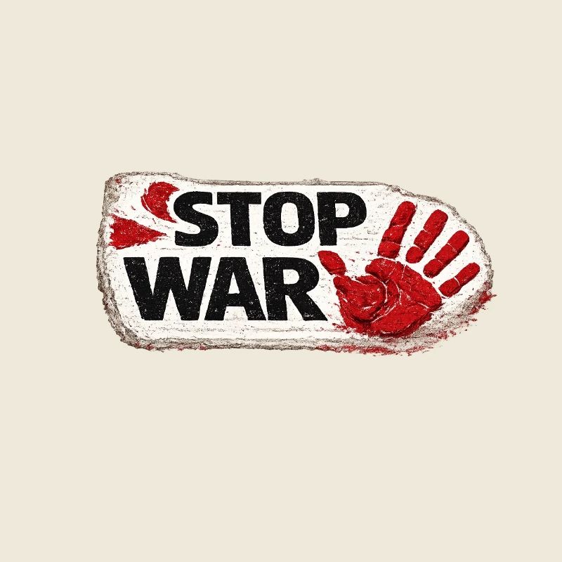 War No More – Sticker Peace & Humanity