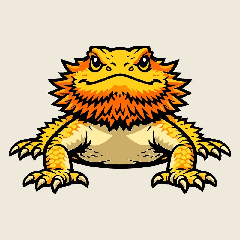 Flammensalamander Karikatur