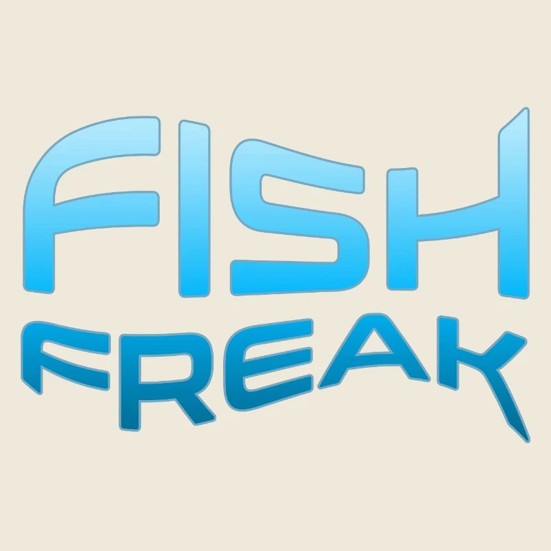 FISH FREAK Aquatic Typography