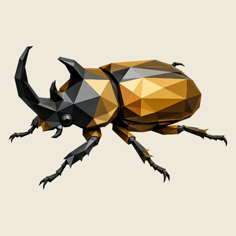 Geometrischer Goldkäfer