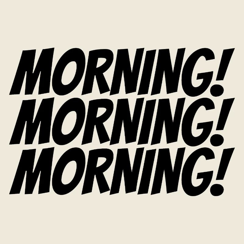 MORGEN!