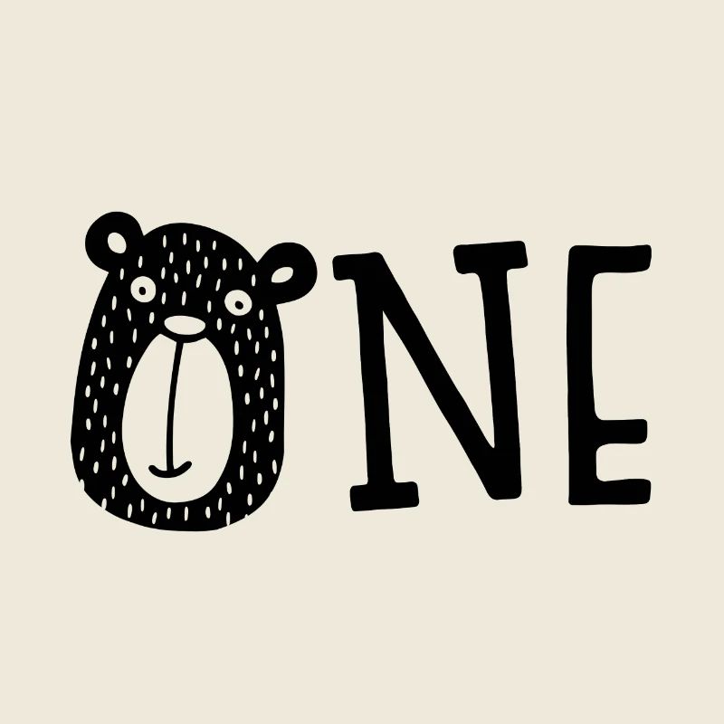 Finally One - Birthday - Gift - Bear - Birth