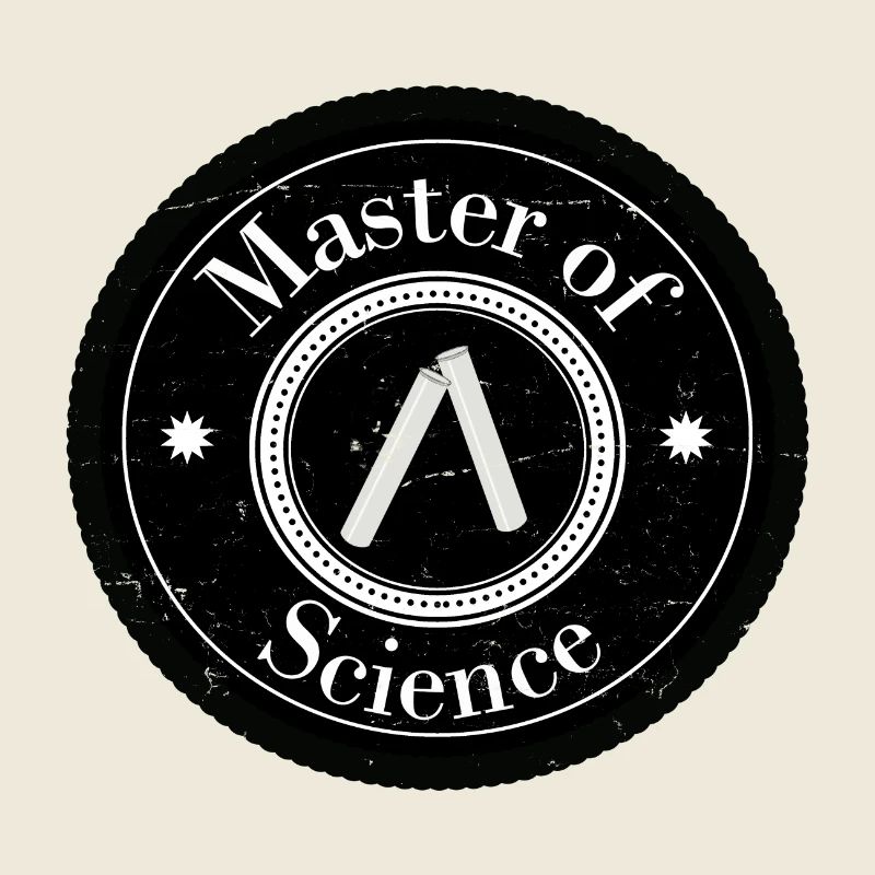 Patch du logo Master of Science