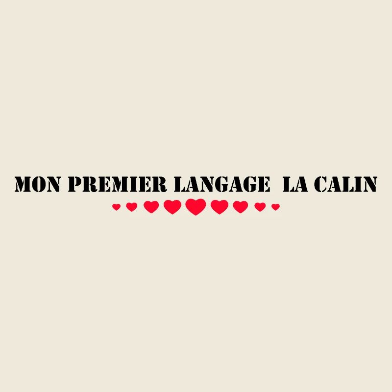 Mon premier langage : le câlin