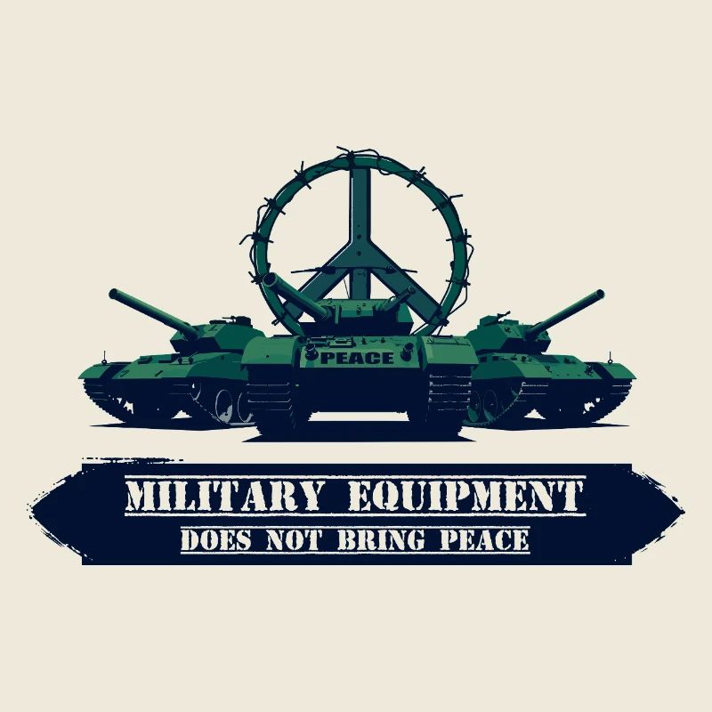 Military equipment does not bring peace