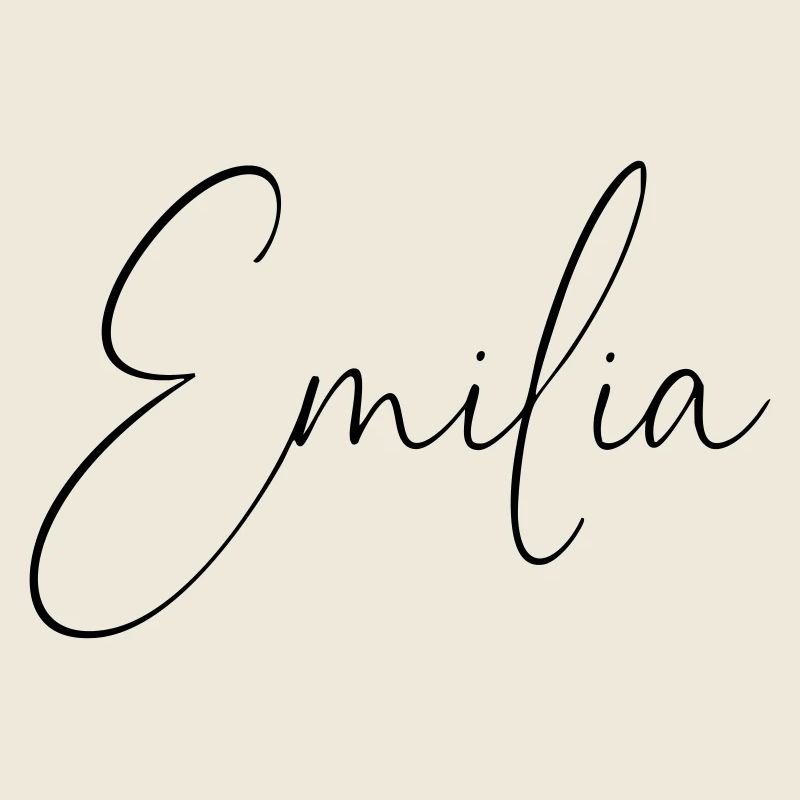 Emilia / Handwriting Design Personalized