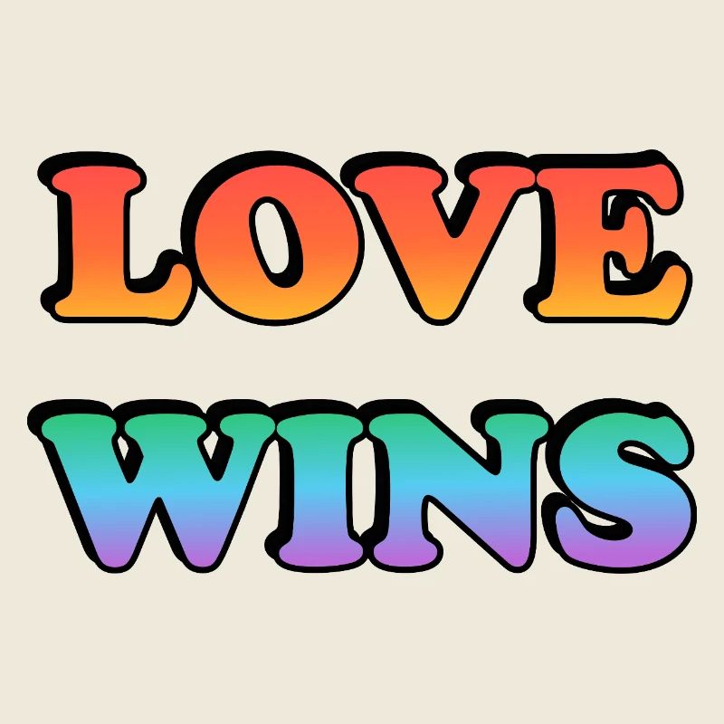 Liebe gewinnt Stolz Gradient