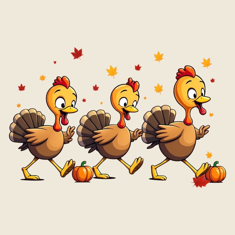 Bébé dinde de Thanksgiving